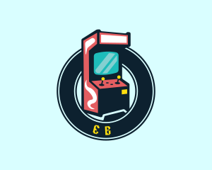 Emblem - Arcade Video Game logo design