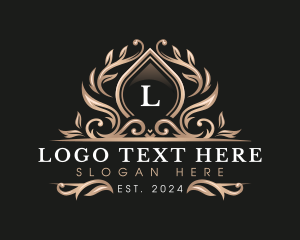 Decor - Ornament Luxury Floral logo design