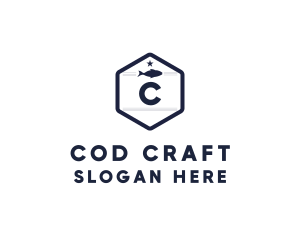 Cod - Fish Seaside Resto logo design