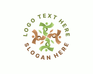 Eco - Community People Environment logo design