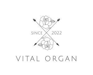 Organic Flower Spa logo design