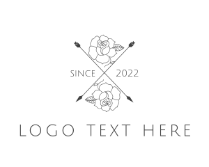 Floristic - Organic Flower Spa logo design