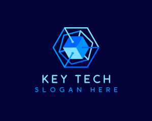 Cube Digital Tech logo design