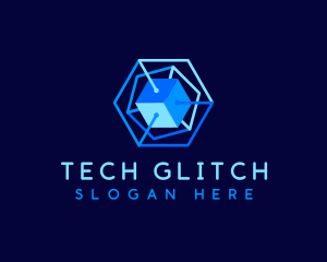 Cube Digital Tech logo design