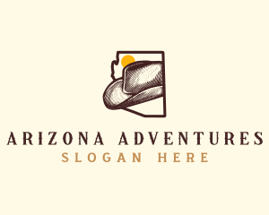 Arizona - Arizona Cowboy Hat logo design