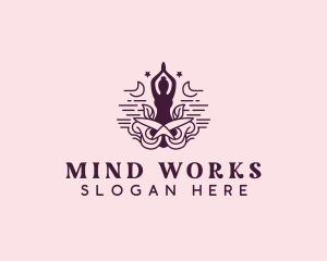 Spiritual Yoga Reiki logo design