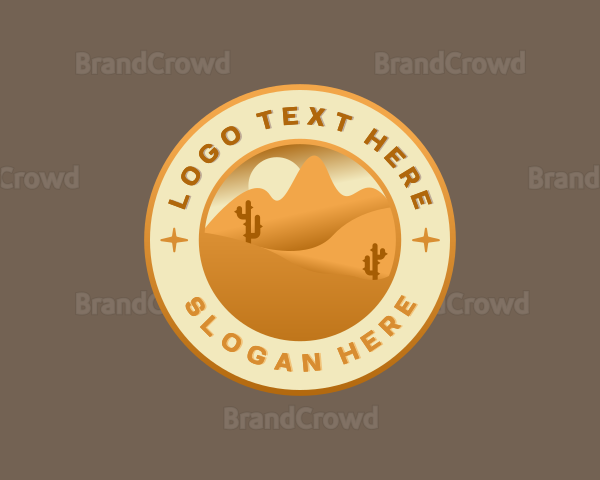 Desert Outdoor Adventure Logo