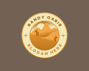 Dune - Desert Outdoor Adventure logo design