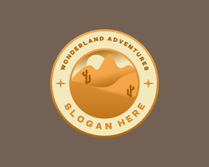 Desert Outdoor Adventure logo design