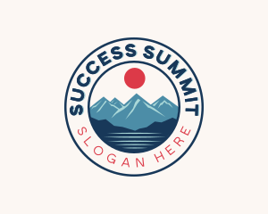 Summit Mountain Trekking logo design