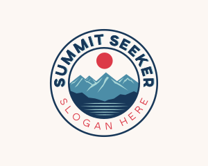 Summit Mountain Trekking logo design