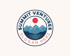 Summit Mountain Trekking logo design