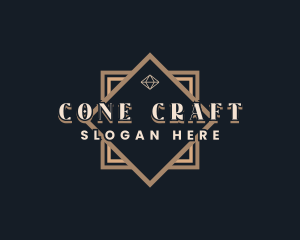 Geometric Accessory Badge logo design