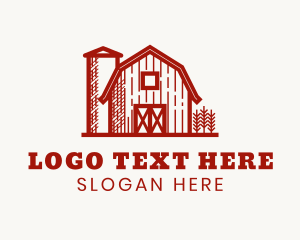 Livestock - Red Barn House Farm logo design