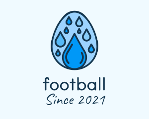 Egg - Clean Rain Water Egg logo design