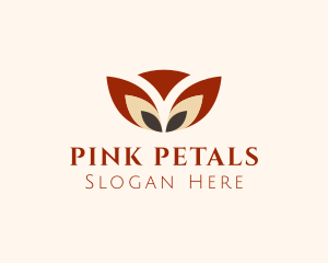 Unique Spa Petals logo design