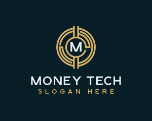 Fintech - Fintech Cryptocurrency Coin logo design