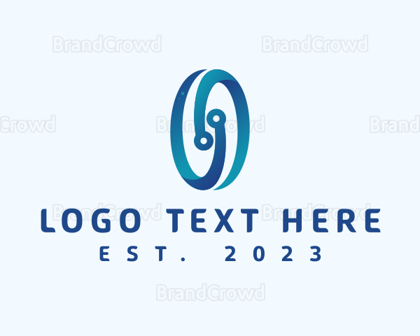 Professional Digital Tech Logo
