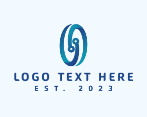 Letter Ea - Professional Digital Tech logo design