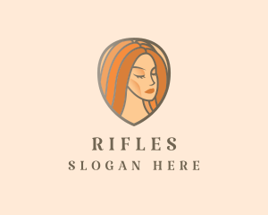 Woman Hair Salon Logo