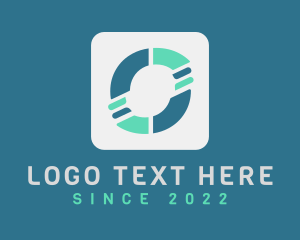 Multimedia - Multimedia App Letter O logo design