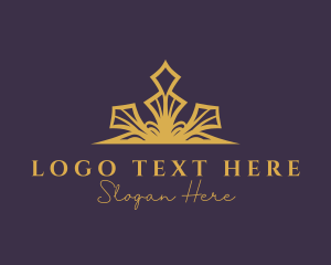 Luxury Tiara Crown Logo