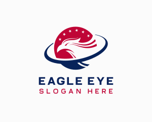 Eagle Patriot Aviation logo design