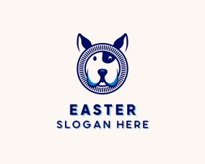 Dog Puppy Pet Care  Logo