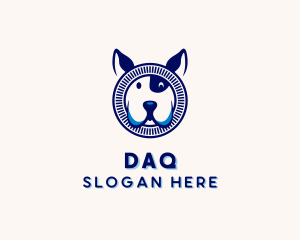 Dog Puppy Pet Care  Logo