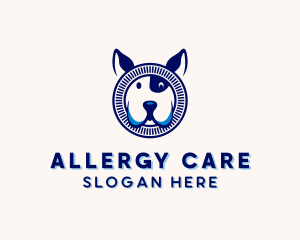 Dog Puppy Pet Care  logo design