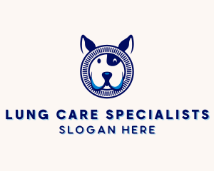 Dog Puppy Pet Care  logo design