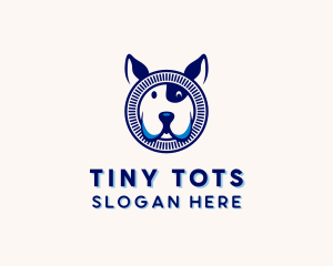 Kennel - Dog Puppy Pet Care logo design