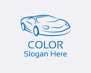 Sports Car Racing Logo