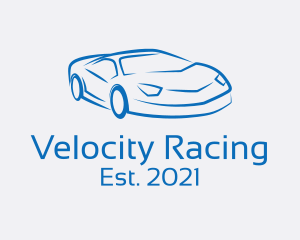 Sports Car Racing logo design