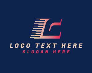 Express - Express Logistics Courier logo design