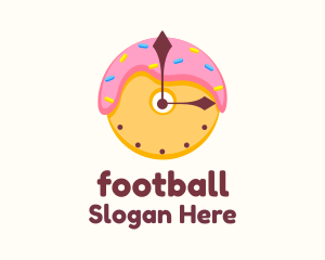 Donut Dessert Time  Logo