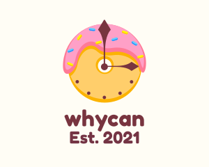 Doughnut - Donut Dessert Time logo design