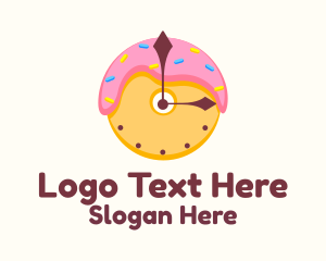 Donut Dessert Time  Logo