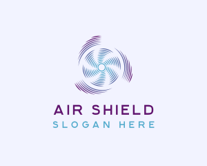 Air Conditioning Ventilation logo design