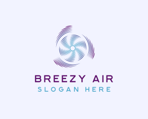 Air Conditioning Ventilation logo design