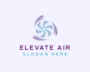 Air Conditioning Ventilation logo design