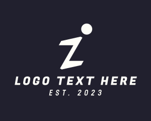 Penmanship - Elegant Letter I logo design