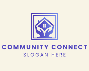Outreach - Care Shelter Support logo design