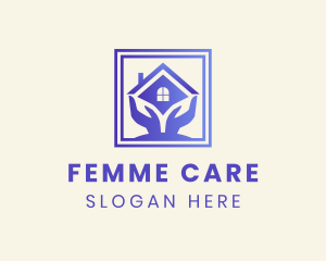 Care Shelter Support logo design