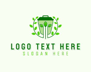 Leaf - Eco Waste Disposal logo design