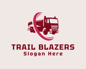 Logistics Delivery Truck  logo design