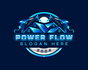 Power Wash Cleaner logo design