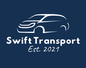 Transport Van Car  logo design