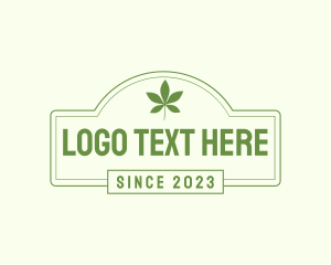 Badge - Leaf Herbal Signage logo design