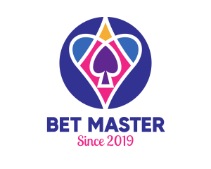 Betting - Poker Cards Symbols logo design